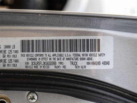 2019 RAM 2500 Laramie