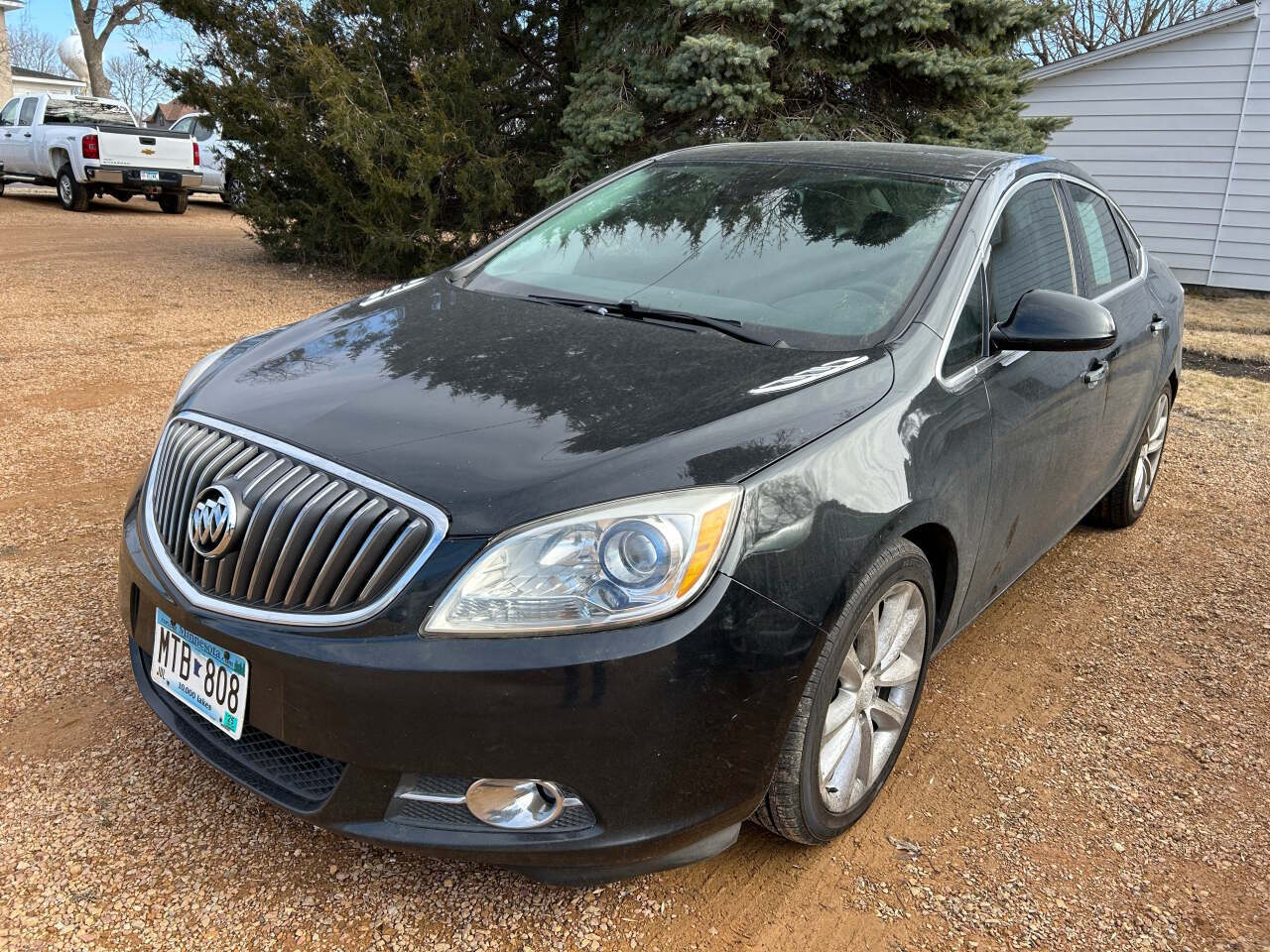 Black 2013 Buick Verano Leather Group Leather Group 4dr Sedan 1