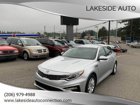 2019 Kia Optima for sale at Lakeside Auto in Lynnwood WA