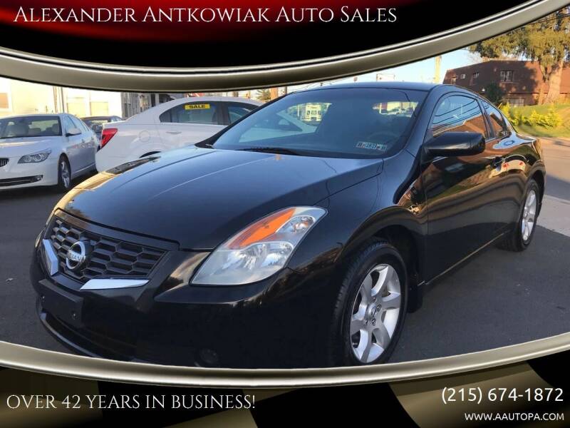 2009 Nissan Altima for sale at Alexander Antkowiak Auto Sales Inc. in Hatboro PA