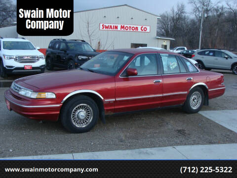 1997 Ford Crown Victoria for sale at Swain Motor Company in Cherokee IA