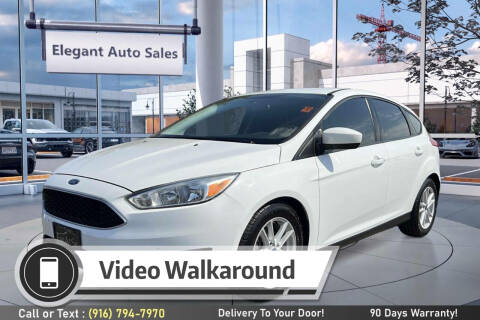 2018 Ford Focus for sale at Elegant Auto Sales in Rancho Cordova CA