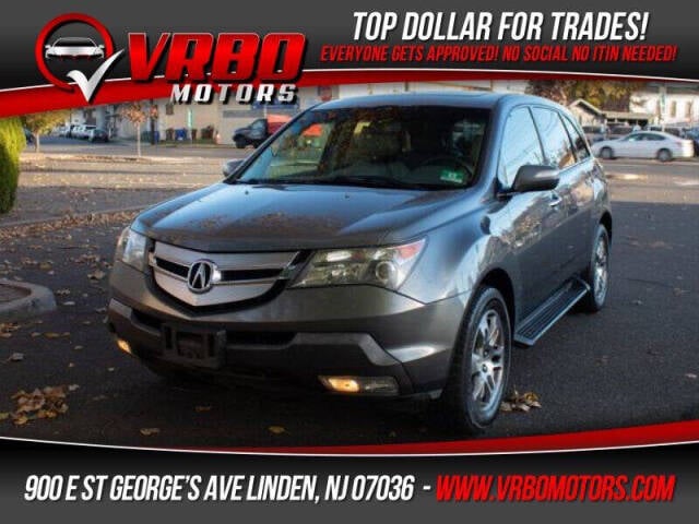 2008 Acura MDX for sale at Vrbo Motors in Linden, NJ