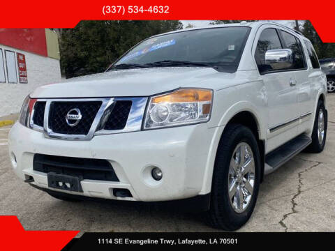2013 Nissan Armada for sale at Acadiana Cars in Lafayette LA