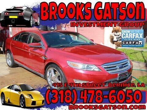 2010 Ford Taurus for sale at Brooks Gatson Investment Group in Bernice LA