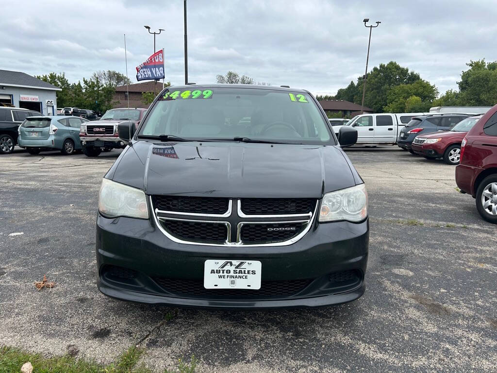 2012 Dodge Grand Caravan for sale at A to Z Auto Sales LLC in Appleton, WI