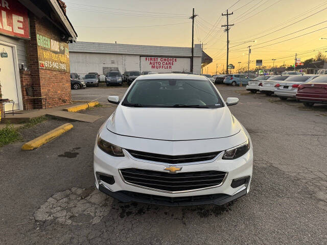 2018 Chevrolet Malibu for sale at Green Ride LLC in NASHVILLE, TN