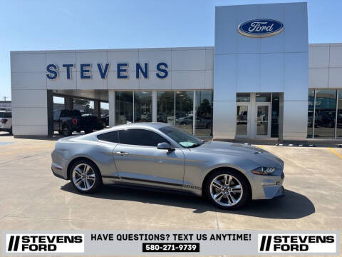 2020 Ford Mustang for sale at STEVENS FORD in Enid OK