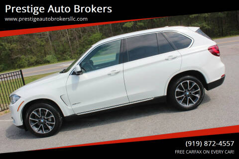 2017 BMW X5 for sale at Prestige Auto Brokers in Raleigh NC