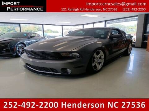 2010 Ford Mustang for sale at Import Performance Sales - Henderson in Henderson NC