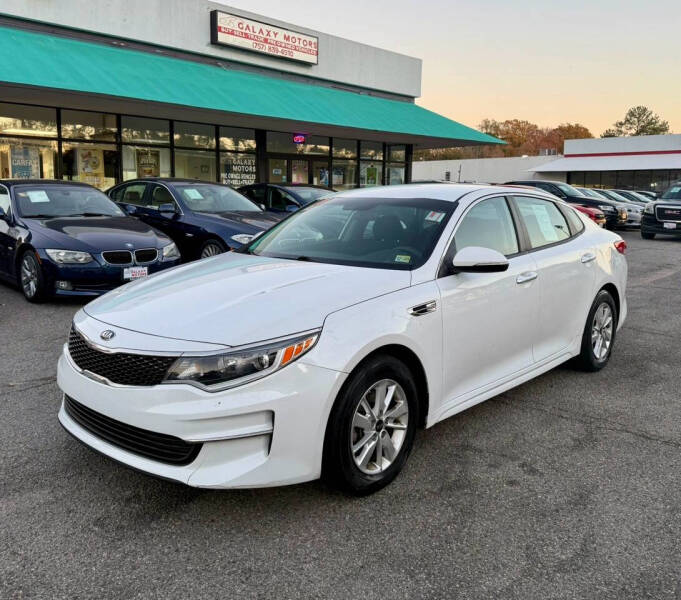 2016 Kia Optima for sale at Galaxy Motors in Norfolk VA