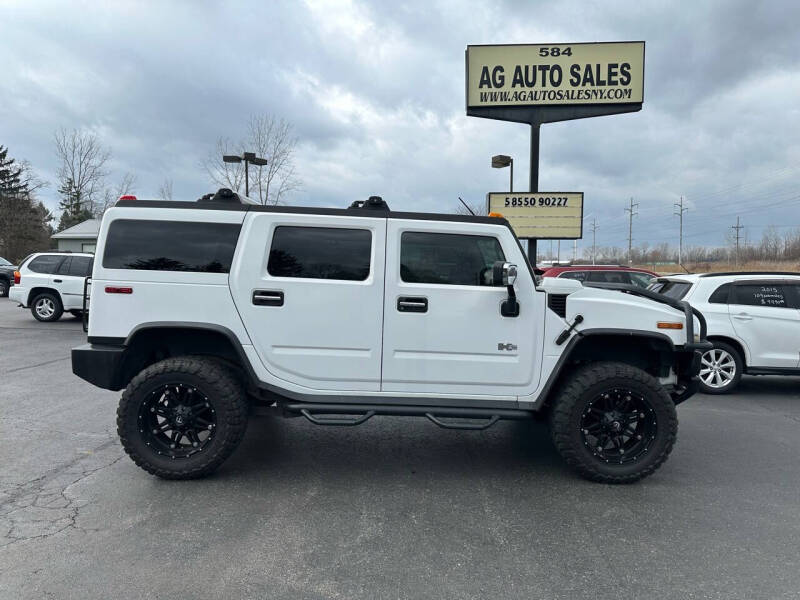 2003 HUMMER H2 for sale at AG Auto Sales in Ontario NY