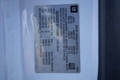 2015 Chevrolet Express 2500