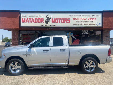 2018 RAM 1500 for sale at Matador Motors in Sacramento CA