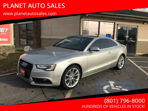 2013 Audi A5 for sale at PLANET AUTO SALES in Lindon UT