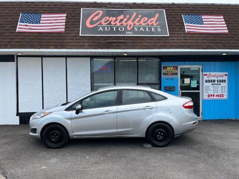 2017 Ford Fiesta for sale at Certified Auto Sales, Inc in Lorain OH