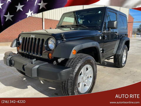 2012 Jeep Wrangler for sale at Auto Rite in Bedford Heights OH