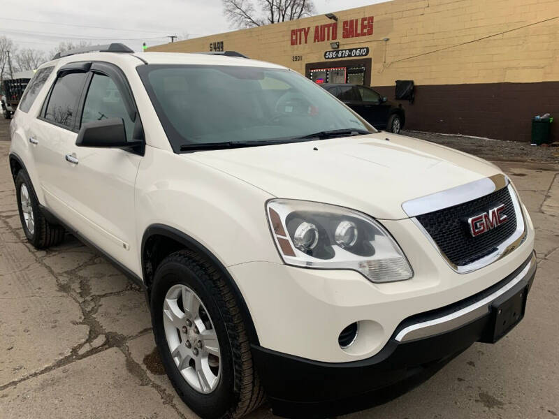 2010 GMC Acadia for sale at City Auto Sales in Roseville MI