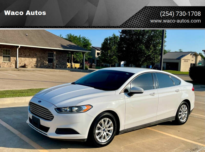 2015 Ford Fusion for sale at Waco Autos in Lorena TX