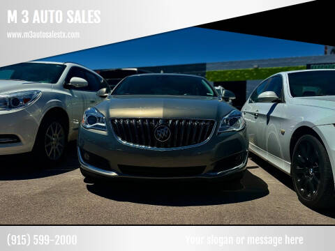 2017 Buick Regal for sale at M 3 AUTO SALES in El Paso TX