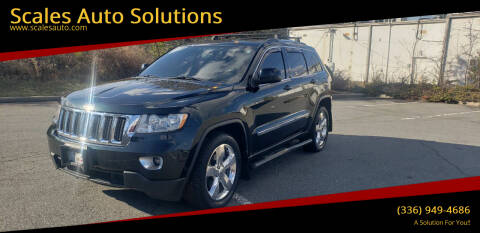 2012 Jeep Grand Cherokee for sale at Scales Auto Solutions in Madison NC