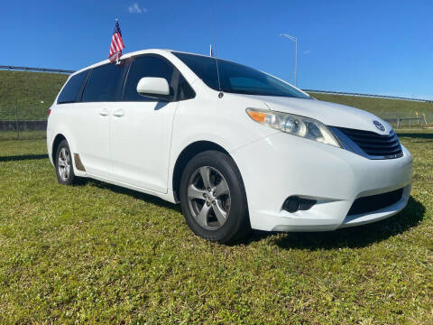 2011 Toyota Sienna for sale at Cars N Trucks in Hollywood FL