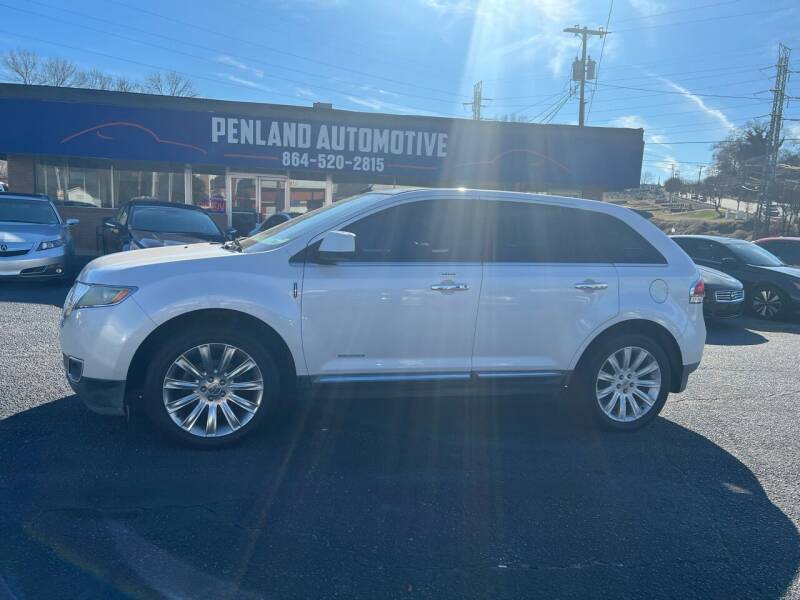 2011 Lincoln MKX for sale at Penland Automotive Group in Laurens SC