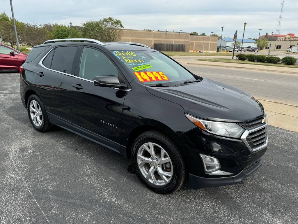 2018 Chevrolet Equinox for sale at Johnson's Auto in Mason City, IA