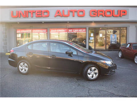 2015 Honda Civic for sale at United Auto Group in Putnam CT