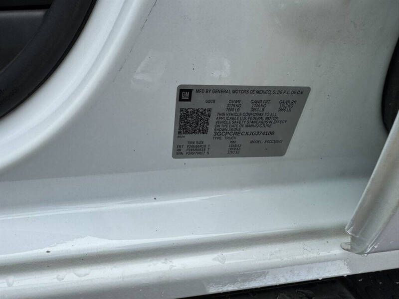 2018 Chevrolet Silverado 1500