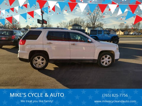2017 GMC Terrain for sale at MIKE'S CYCLE & AUTO in Connersville IN