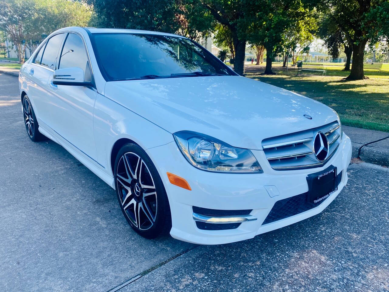 2013 Mercedes-Benz C-Class for sale at Testarossa Motors in League City, TX