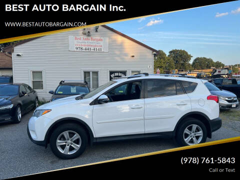 2014 Toyota RAV4 for sale at BEST AUTO BARGAIN inc. in Lowell MA