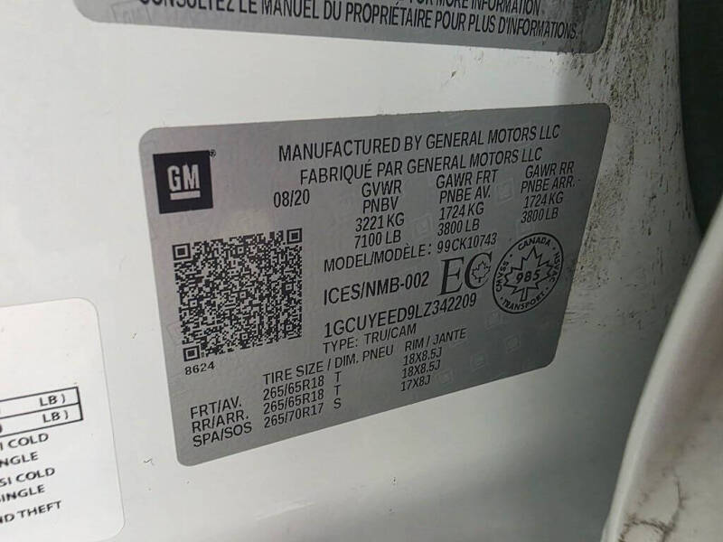 2020 Chevrolet Silverado 1500