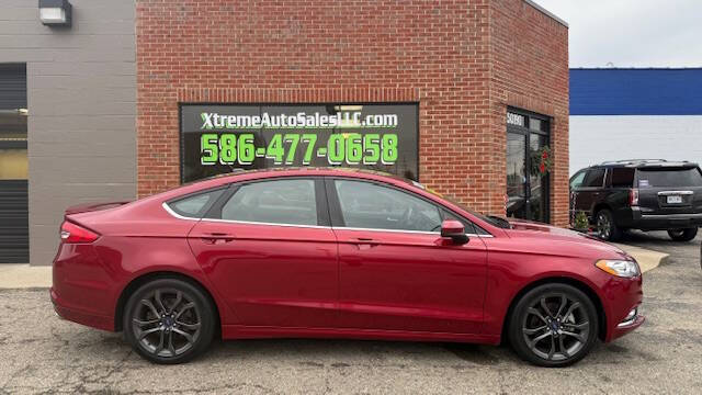 2018 Ford Fusion for sale at Xtreme Auto Sales LLC in Chesterfield MI