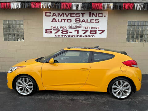 2013 Hyundai Veloster for sale at Camvest Inc. Auto Sales in Depew NY