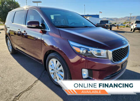 2016 Kia Sedona for sale at Martin Swanty's Paradise Auto in Lake Havasu City AZ