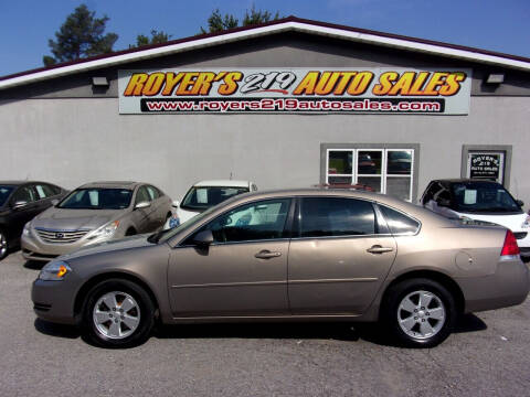 2006 Chevrolet Impala for sale at ROYERS 219 AUTO SALES in Dubois PA