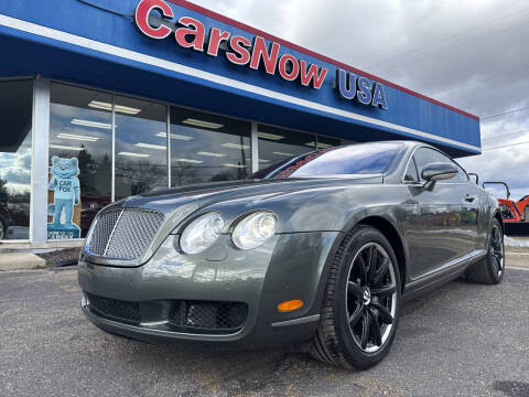 2005 Bentley Continental for sale at CarsNowUsa LLc in Monroe MI