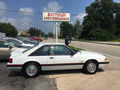 1989 Ford Mustang for sale at Action Auto Wholesale in Painesville OH