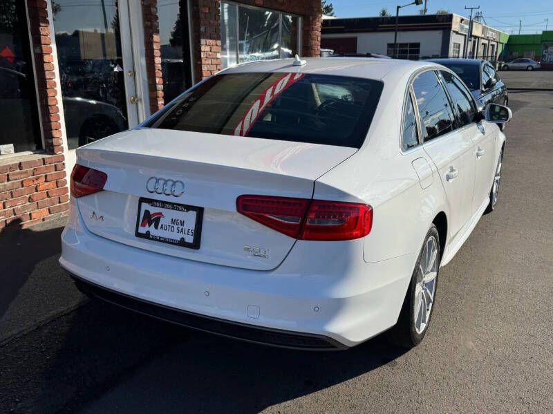 2014 Audi A4 2.0T quattro Premium Plus
