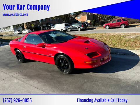 1996 Chevrolet Camaro for sale at Your Kar Company in Norfolk VA