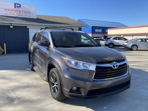 2016 Toyota Highlander for sale at Princeton Motors in Princeton TX