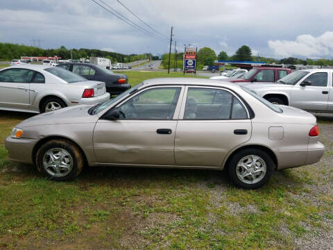 2002 Toyota Corolla for sale at CAR-MART AUTO SALES in Maryville TN
