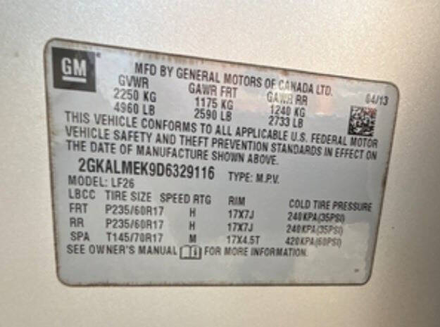 2013 GMC Terrain SLE-1