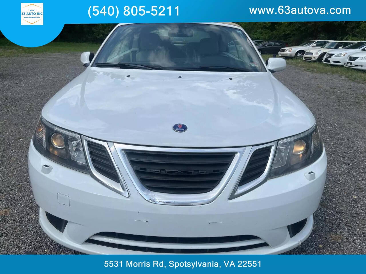 2011 Saab 9-3 for sale at 63 Auto Inc in Spotsylvania, VA