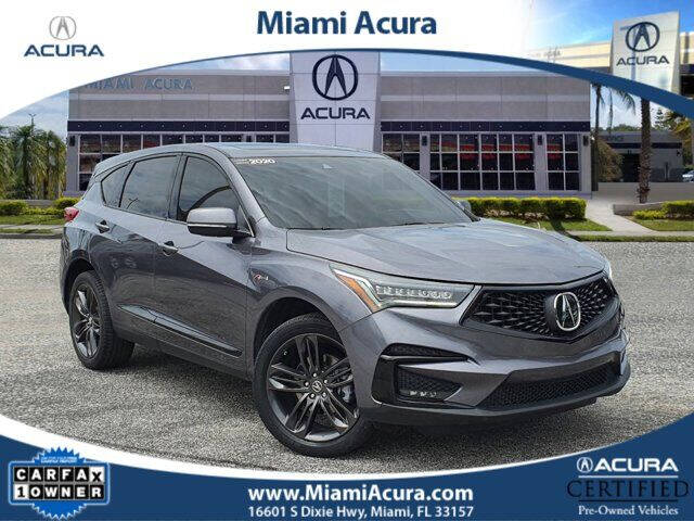 2020 Acura RDX for sale at MIAMI ACURA in Miami FL