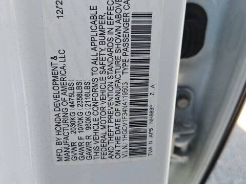 2022 Honda Accord Sport