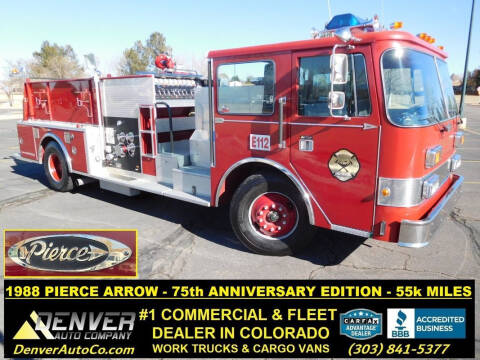 1988 Pierce Arrow Pumper