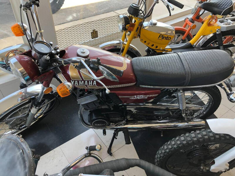 1975 Yamaha RD125 for sale at Outlaw Motors in Newcastle WY